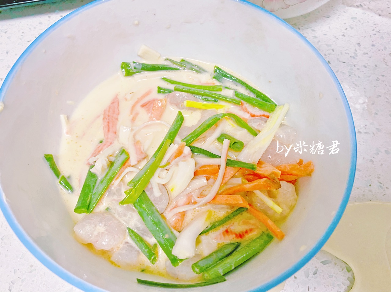 韩式小吃：海鲜葱饼