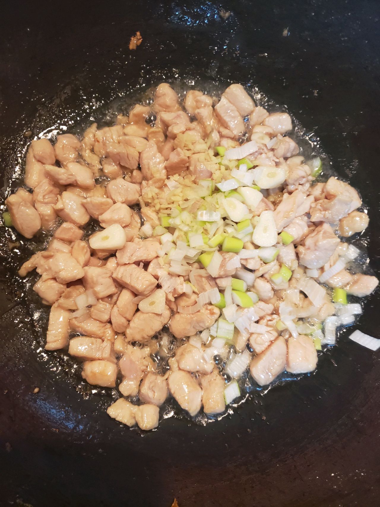 好吃不长肉的蚝油西葫芦鸡丁