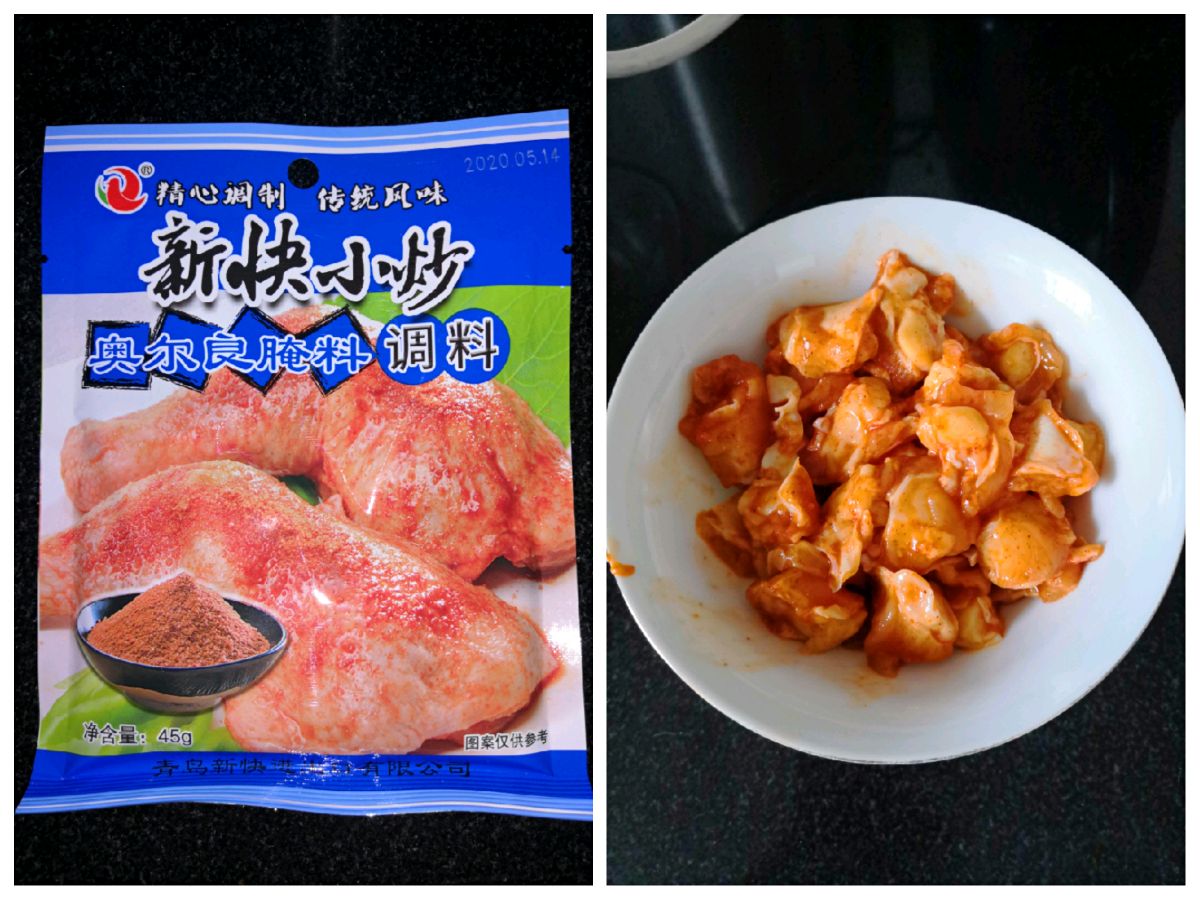 好吃不长肉的孜然鸡膝软骨