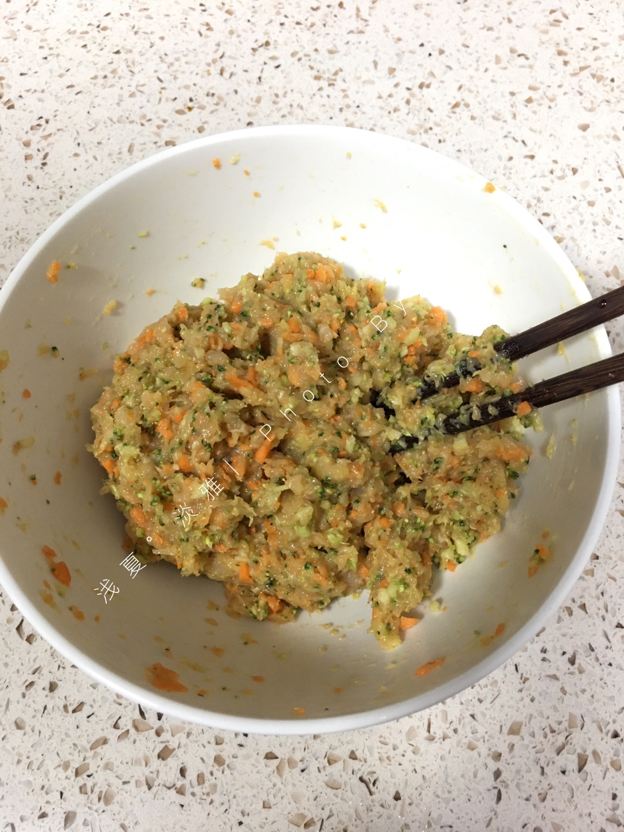 好吃不胖---低脂蔬菜鸡肉饼