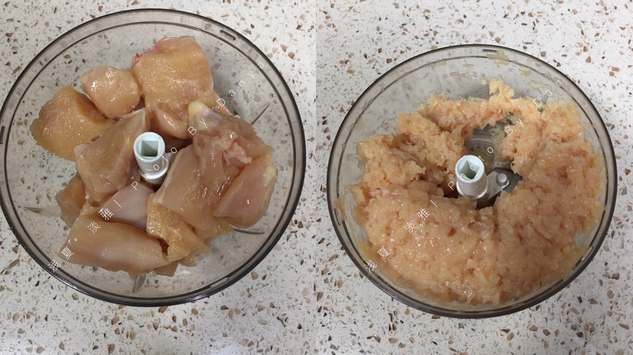 好吃不胖---低脂蔬菜鸡肉饼