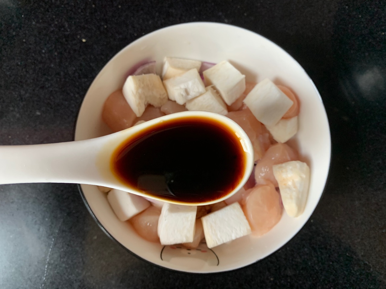 好吃不胖香辣孜然鸡肉烤串