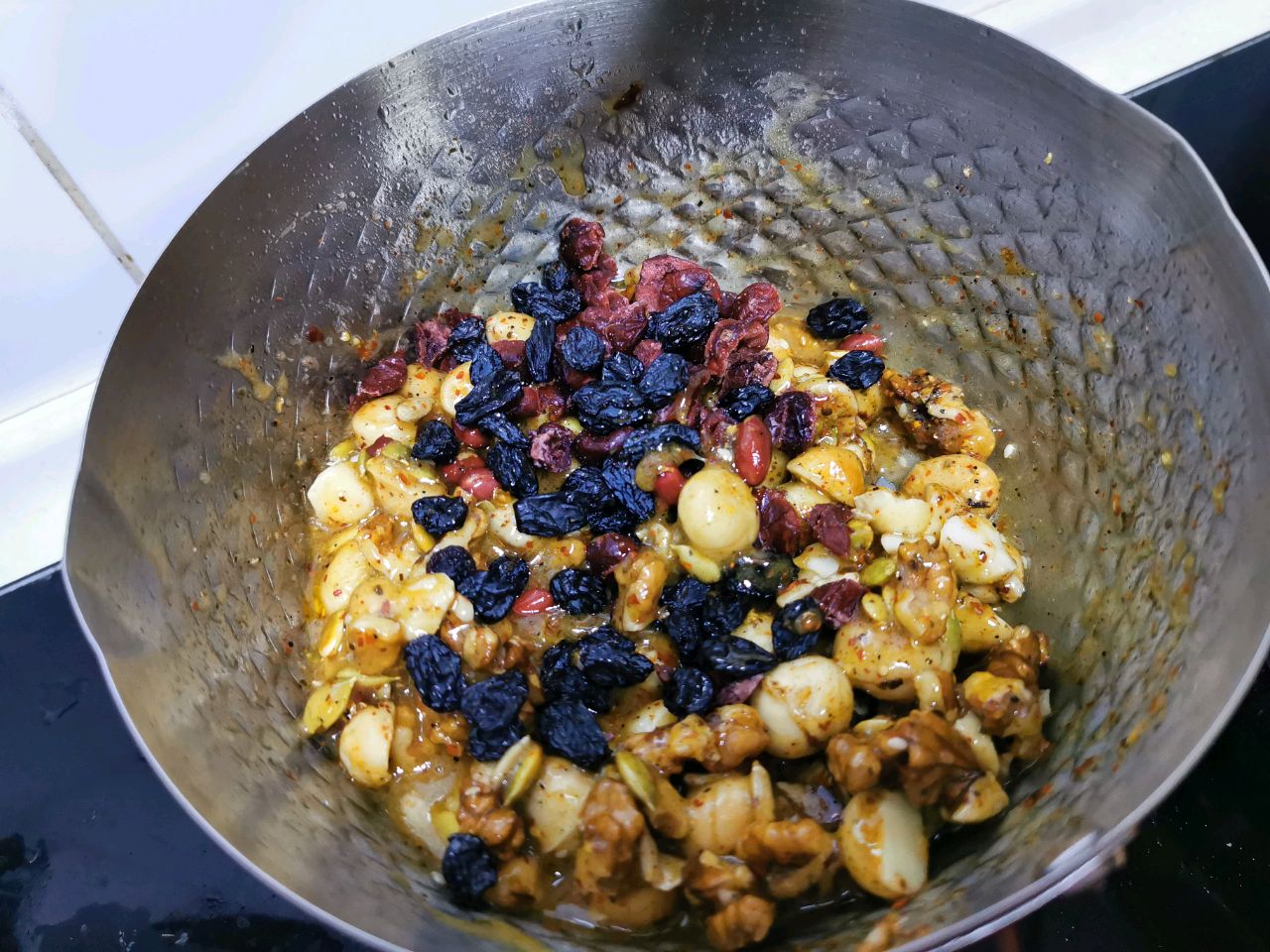 好吃到无法自拔的麻辣味坚果挞