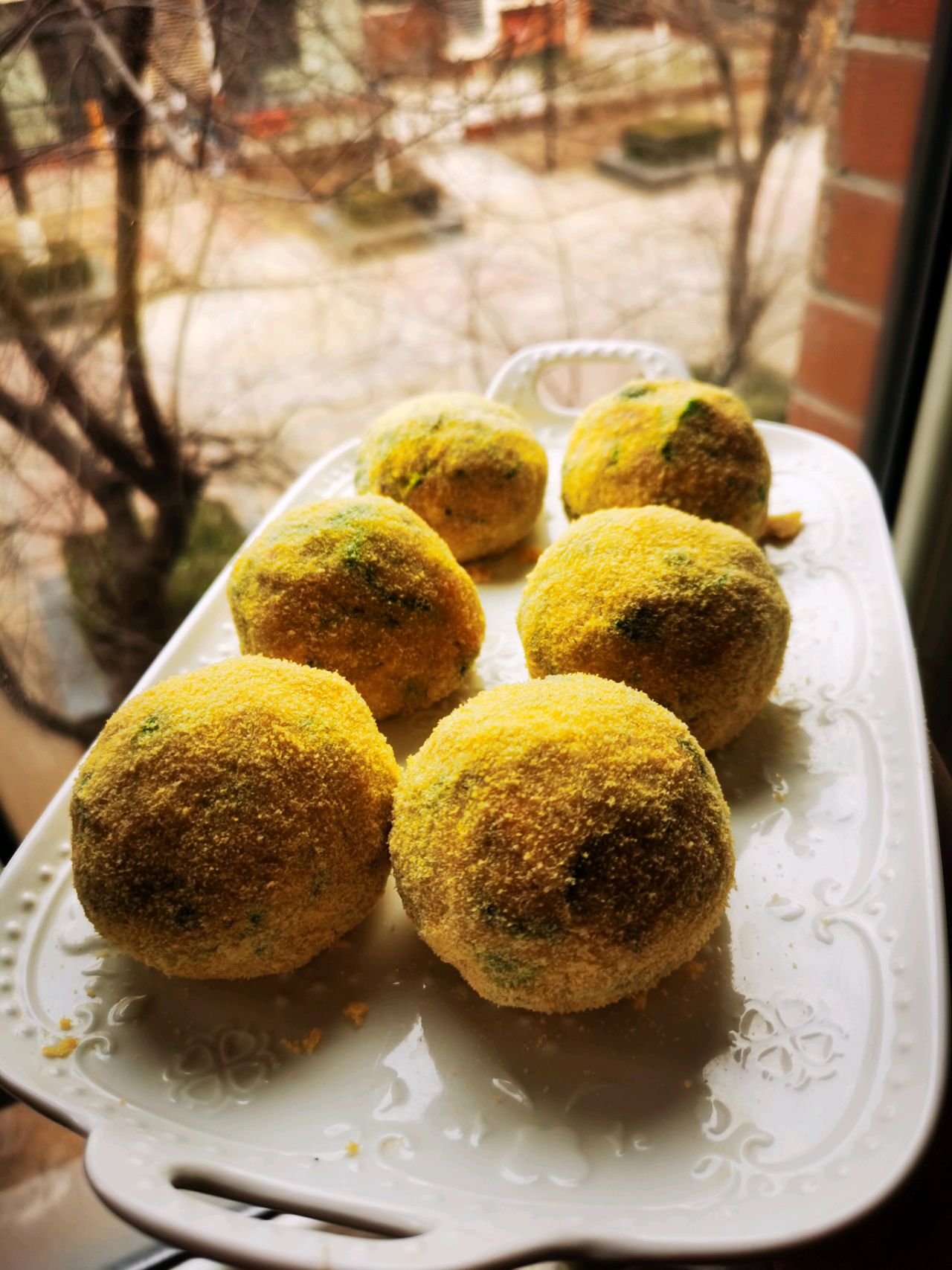 好吃的菜团子