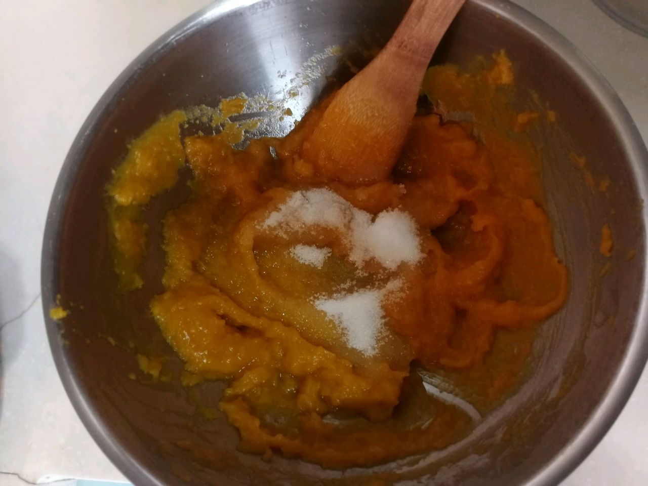 好吃的南瓜发糕
