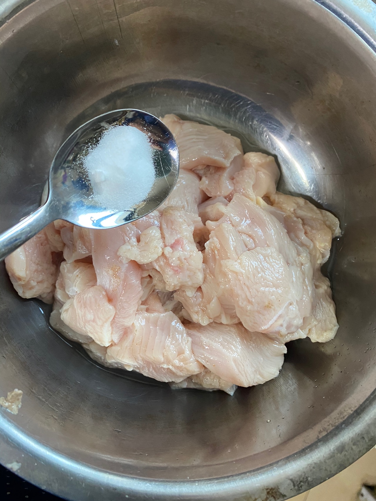 好吃的蒸鸡肉块