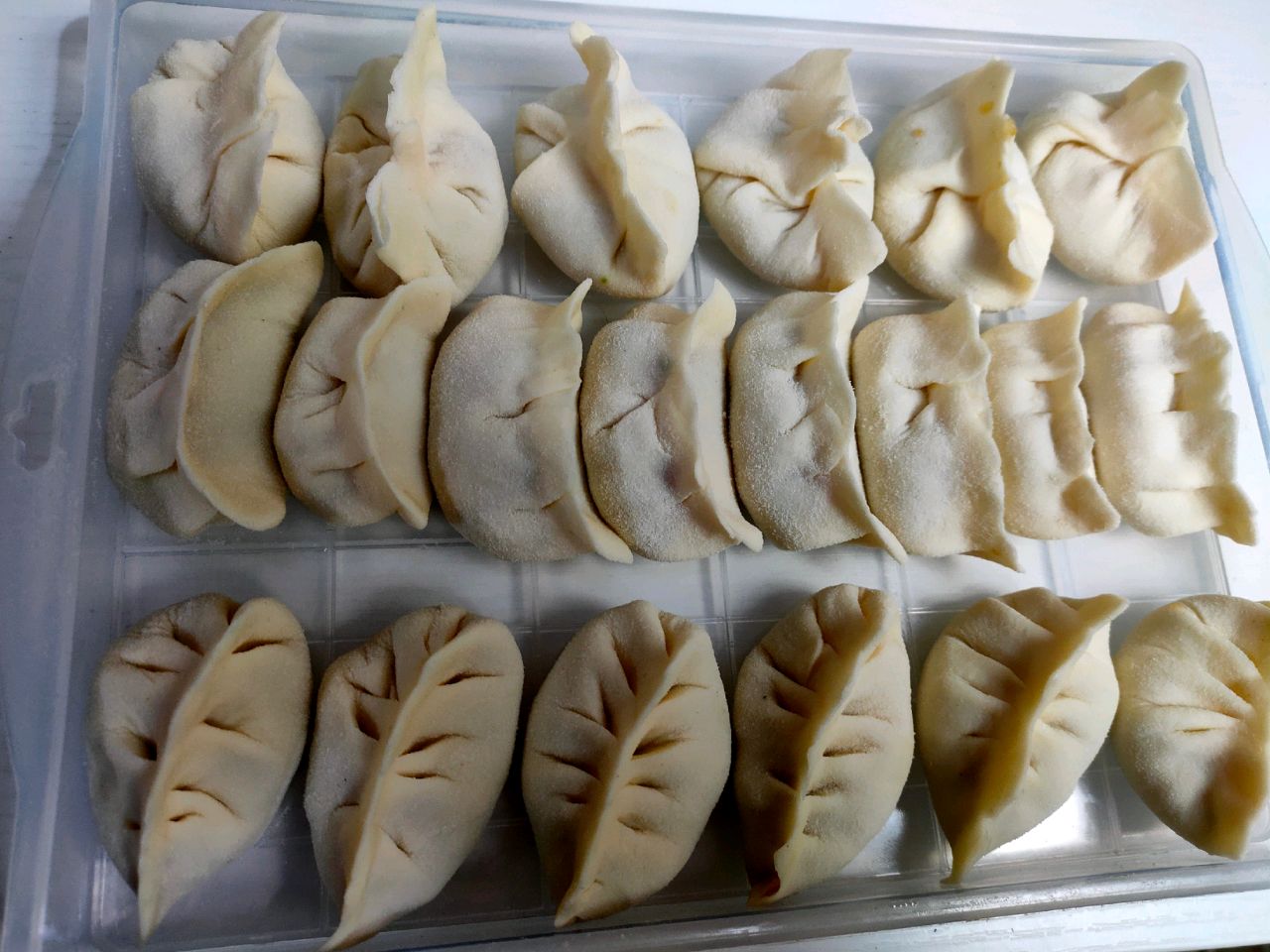 好吃的猪肉大葱馅饺子