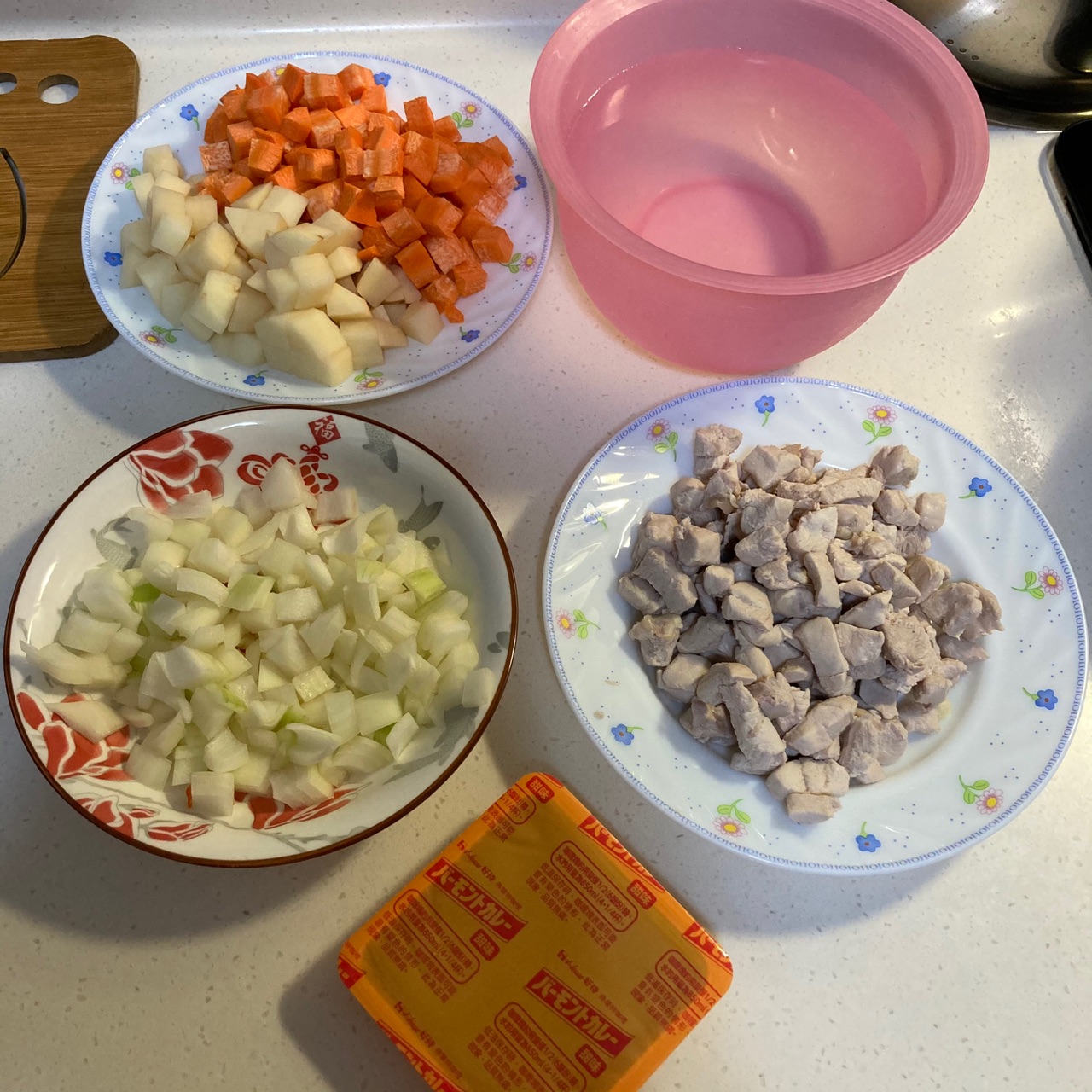 好吃简单的鸡肉咖喱饭