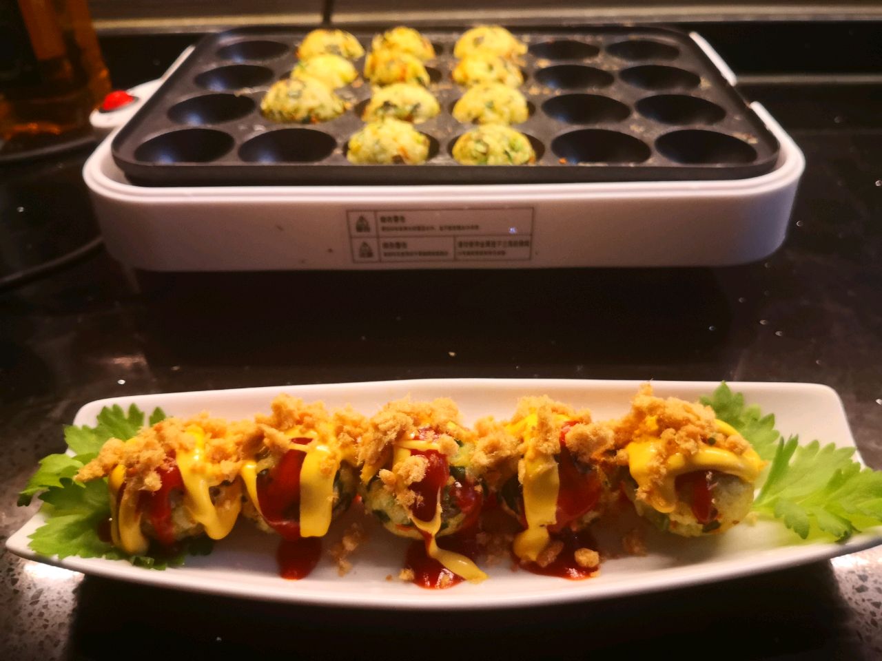 好吃又好玩的烤饭团
