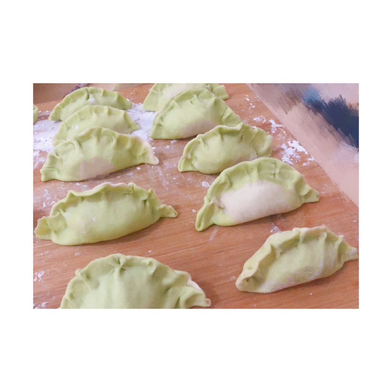 好好吃的小白菜牛肉萝卜饺子