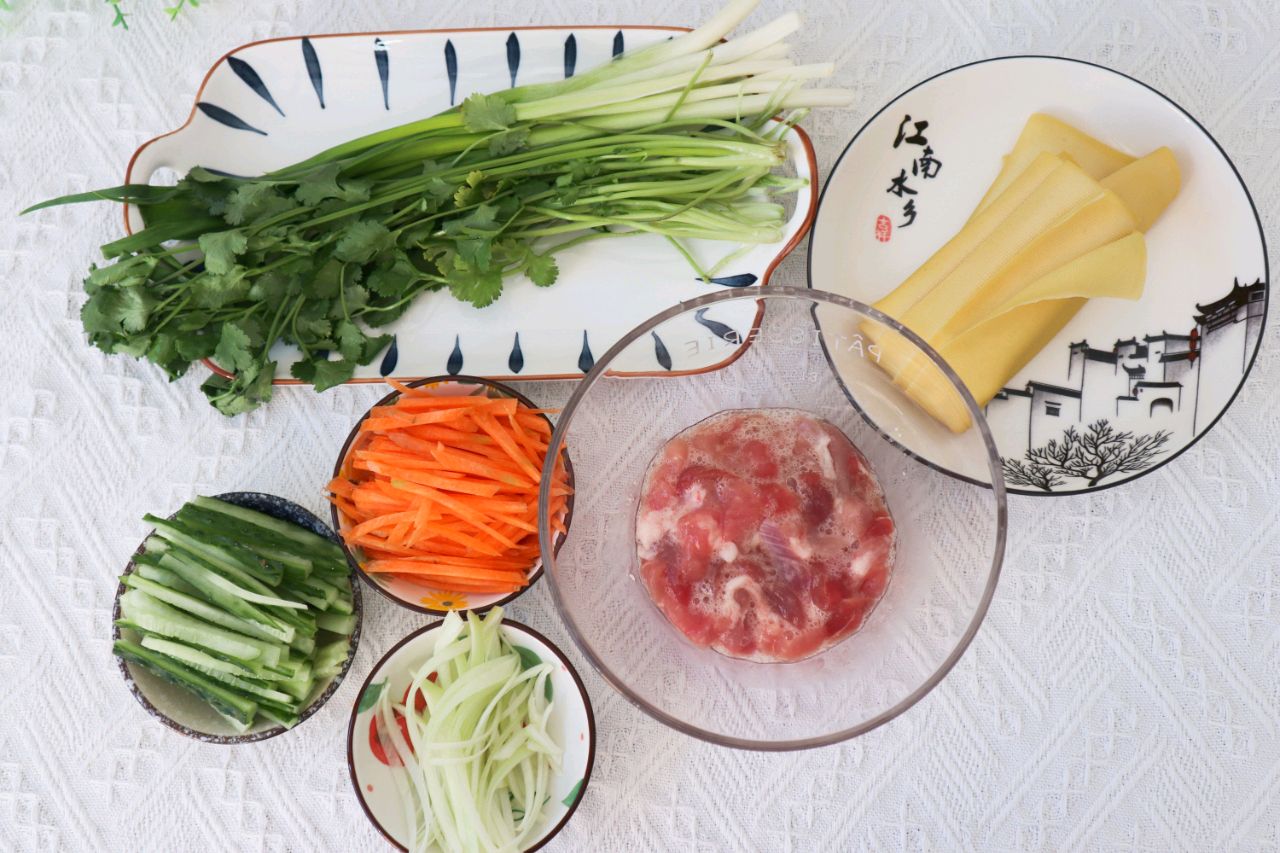 豪华版京酱肉丝