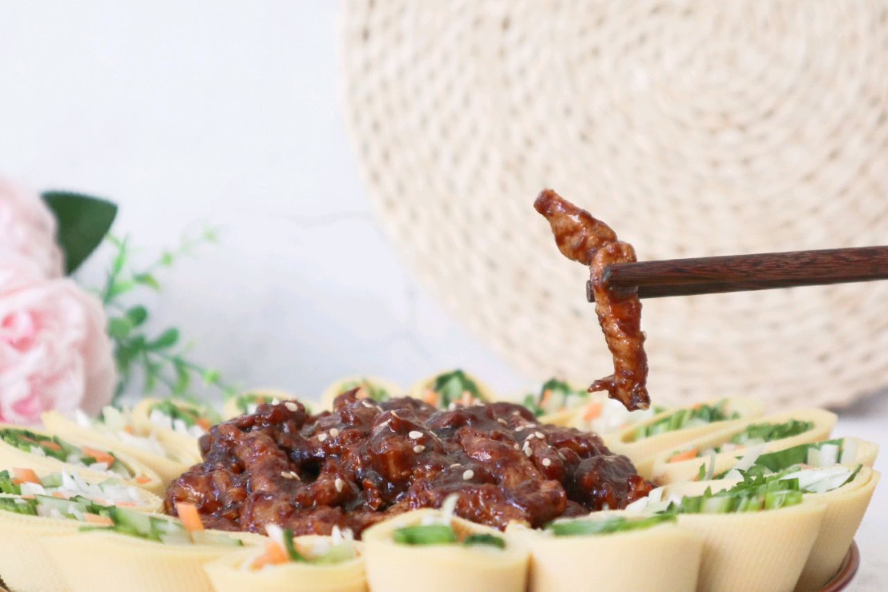 豪华版京酱肉丝