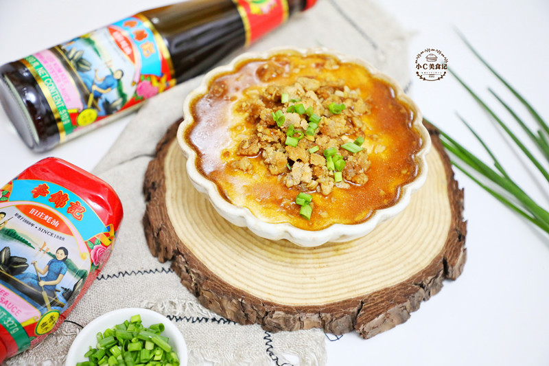 蚝鲜入味，怎么都吃不腻的肉末蒸豆腐