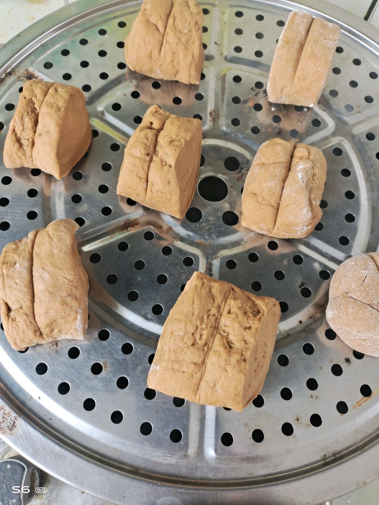 好像红烧肉的红糖馒头