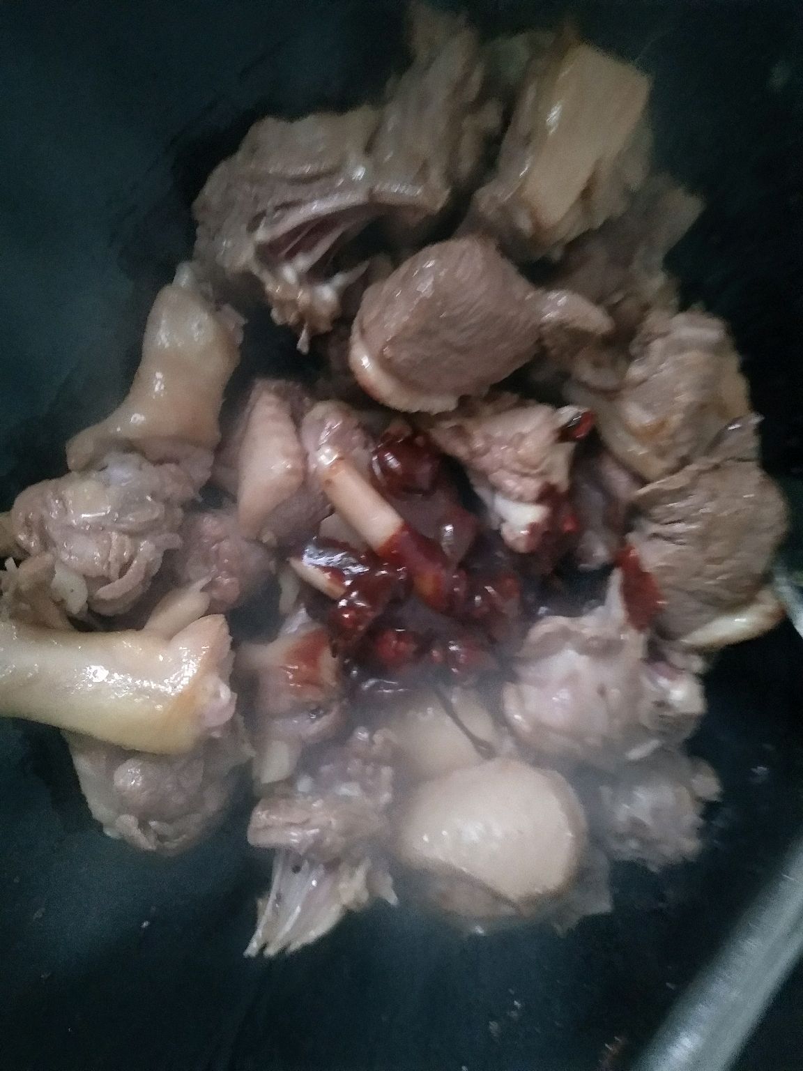蚝香子姜焖鸭
