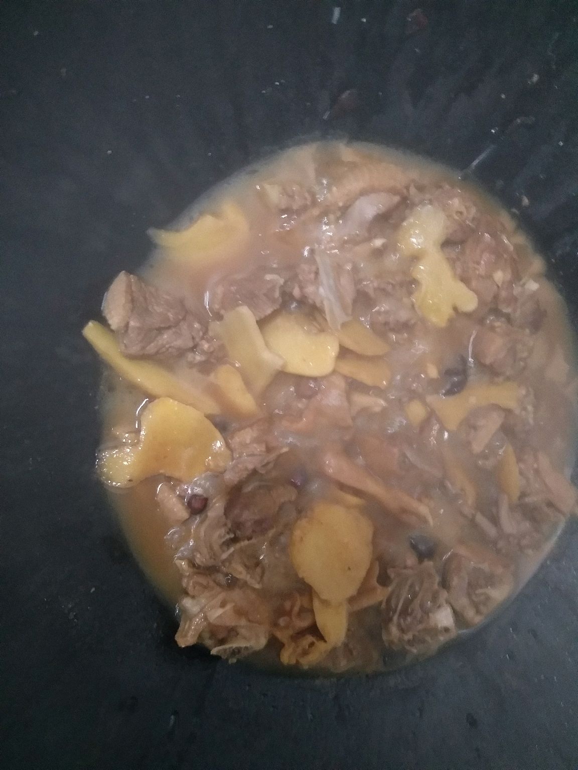 蚝香子姜焖鸭