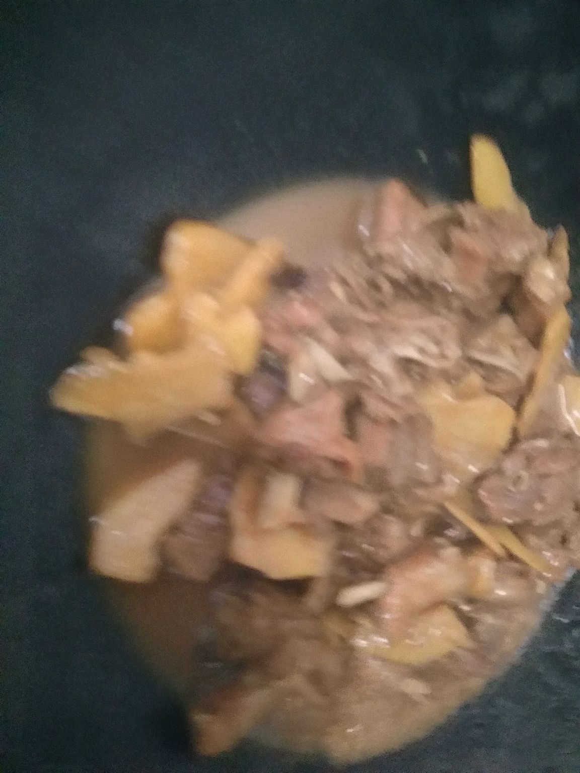 蚝香子姜焖鸭