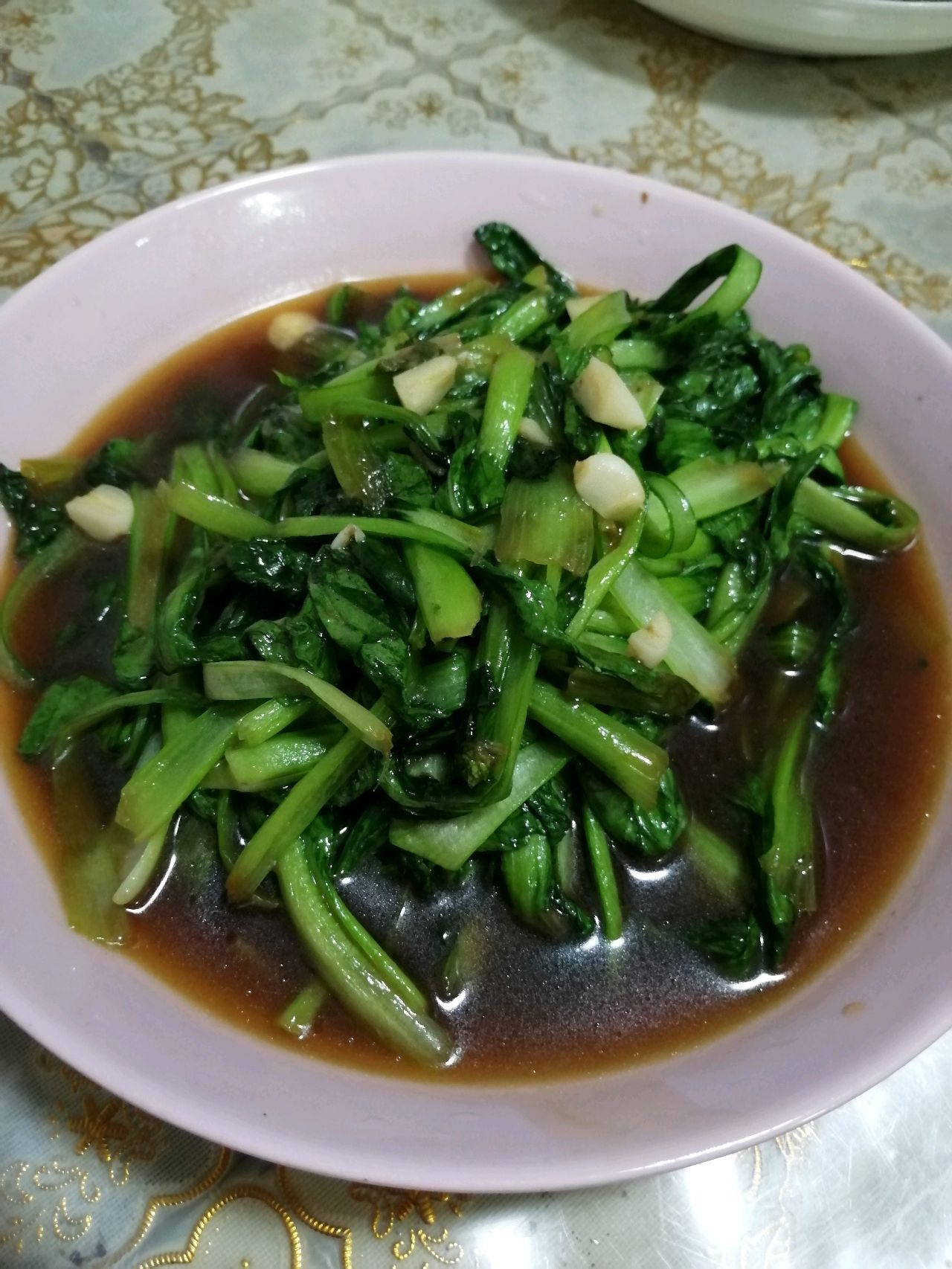 耗油炒油菜