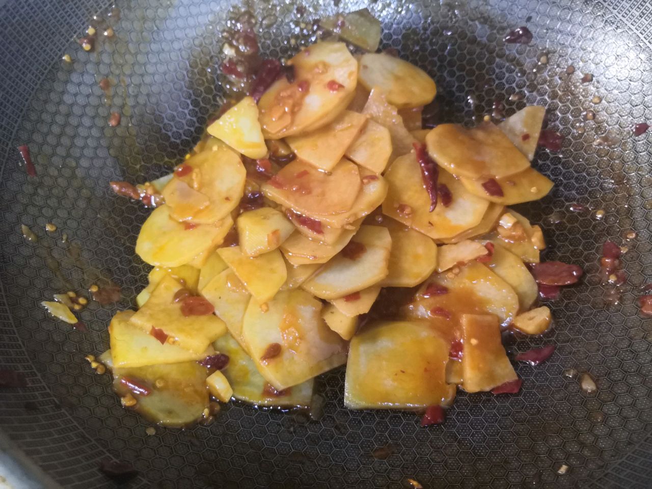 蚝油豆瓣土豆片