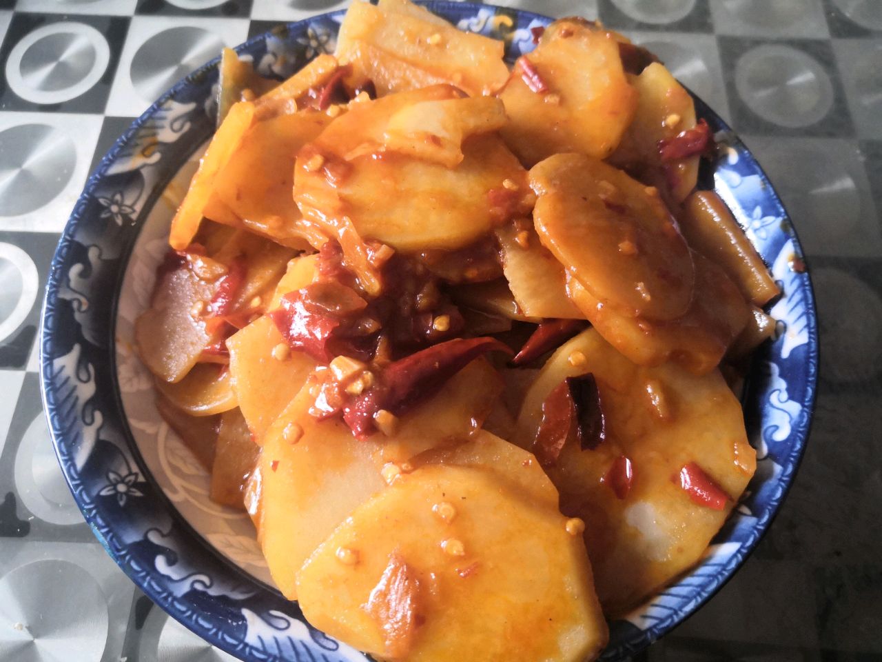 蚝油豆瓣土豆片