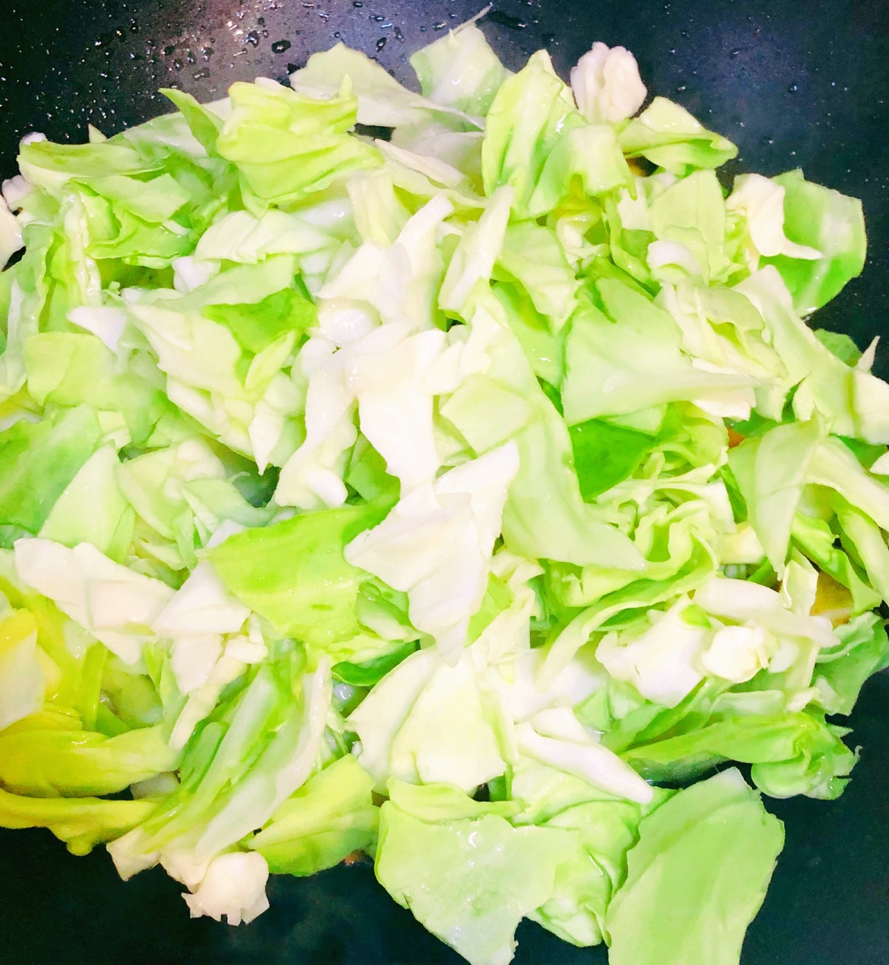 蚝油豆干卷心菜
