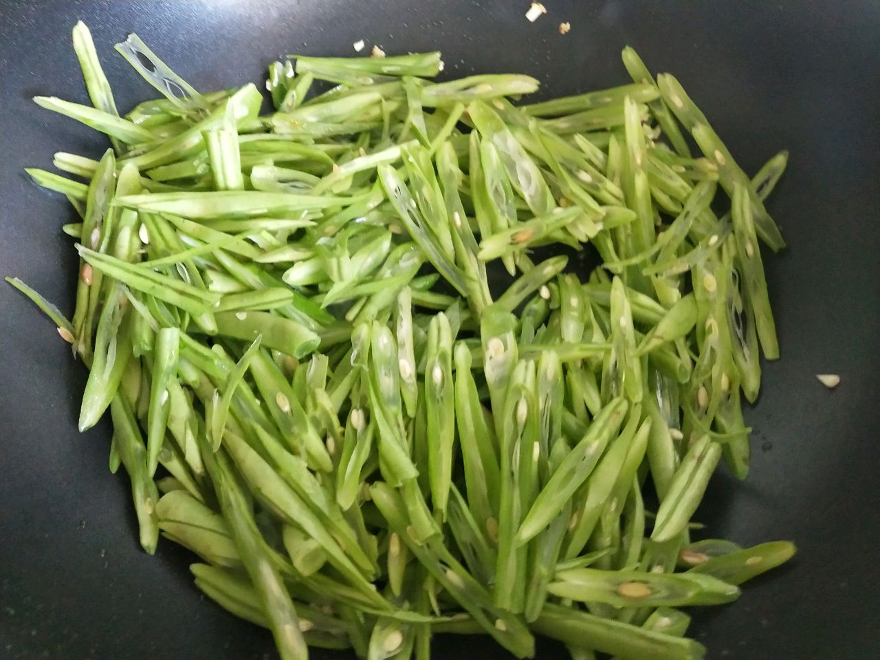 蚝油豆角鸡丝