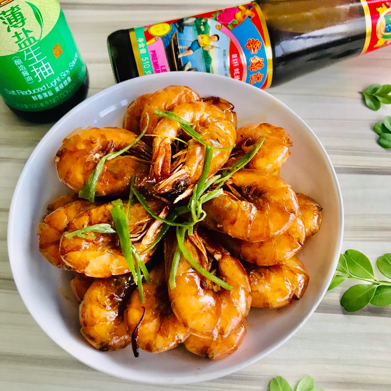 蚝油对虾