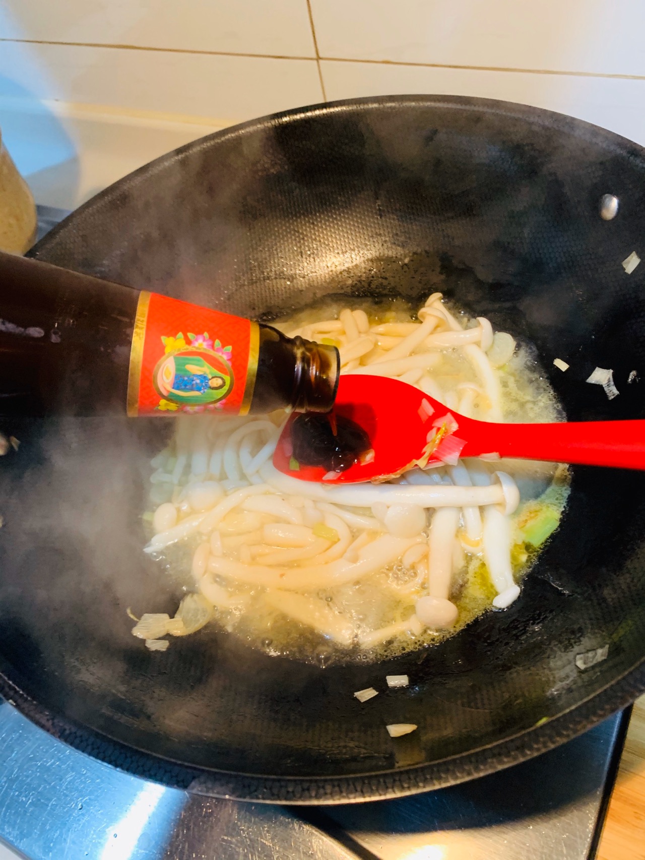 蚝油海鲜菇