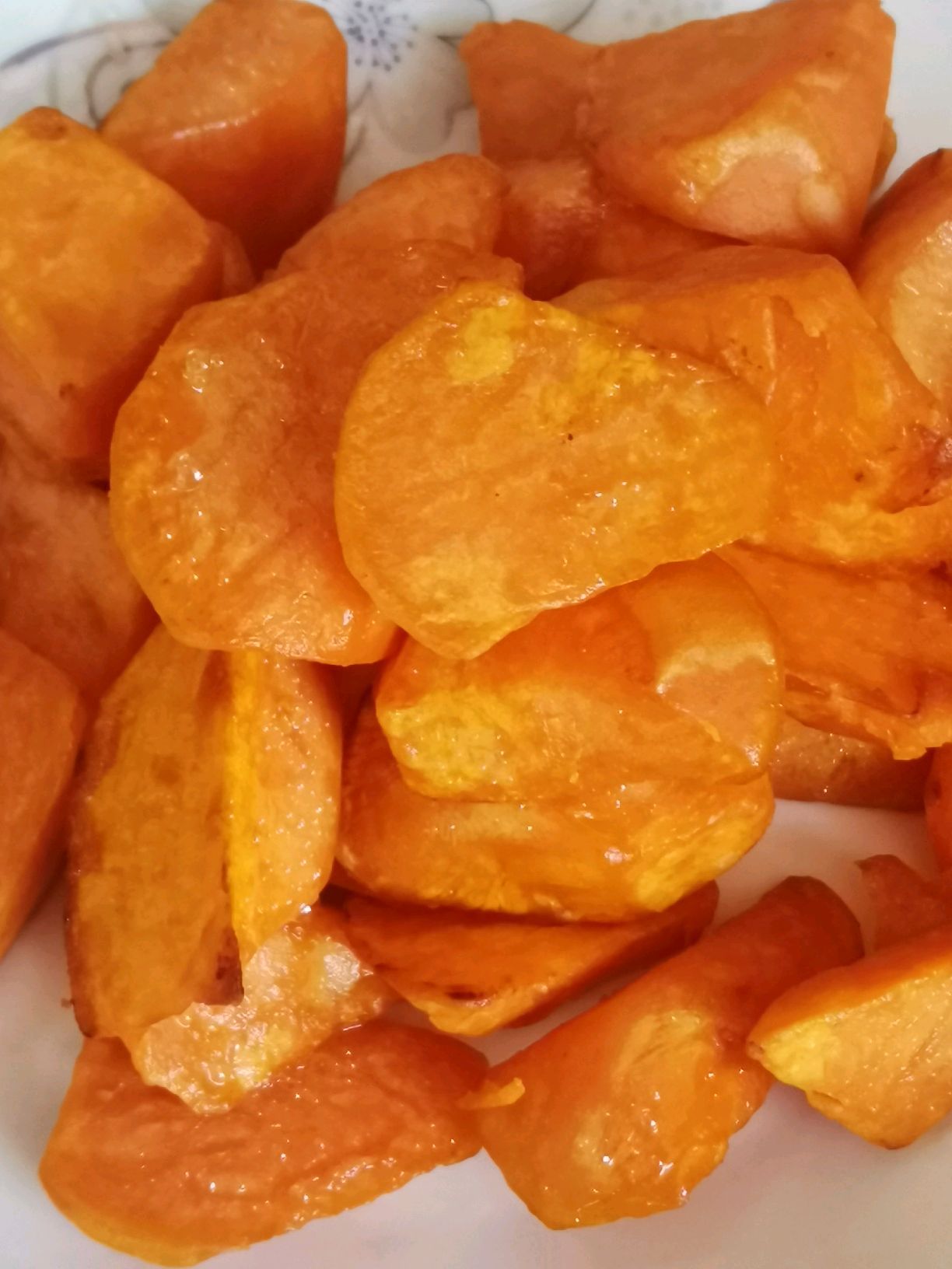 蚝油焗红薯排骨