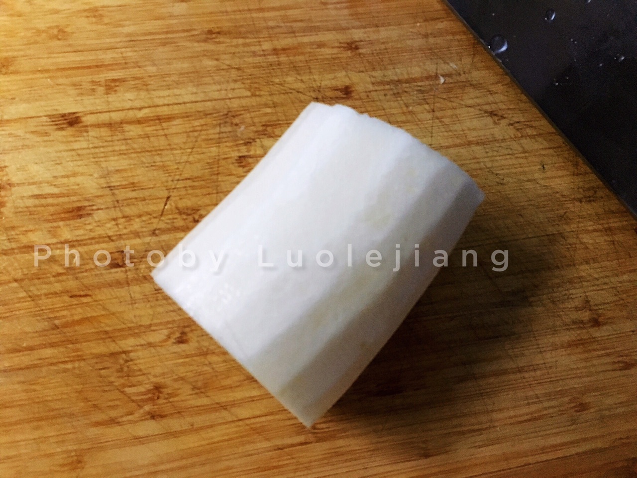 蚝油萝卜蒸咸肉