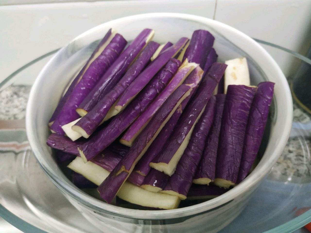 蚝油焖茄条
