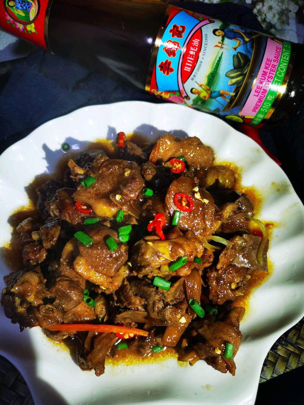 蚝油焖鸭