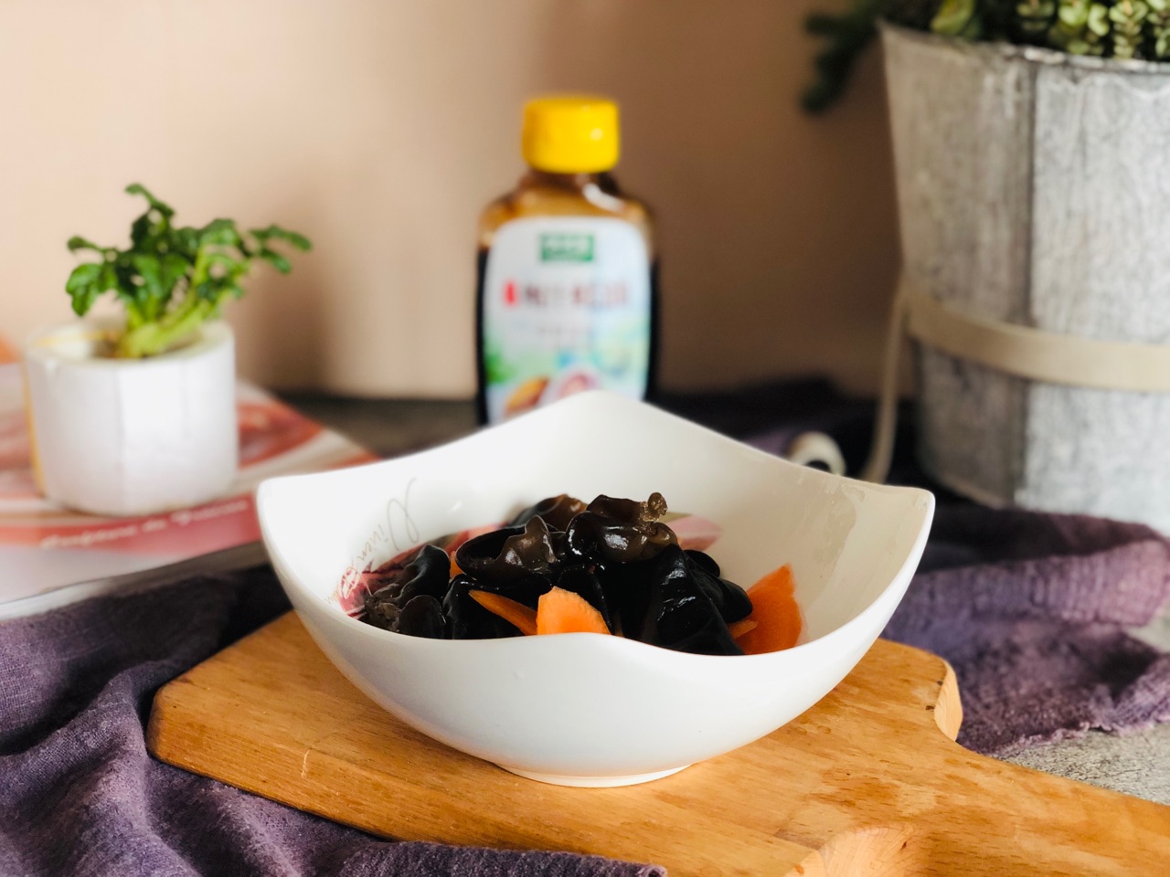蚝油木耳