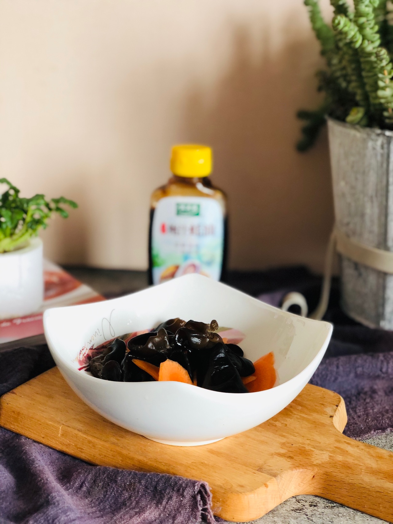 蚝油木耳
