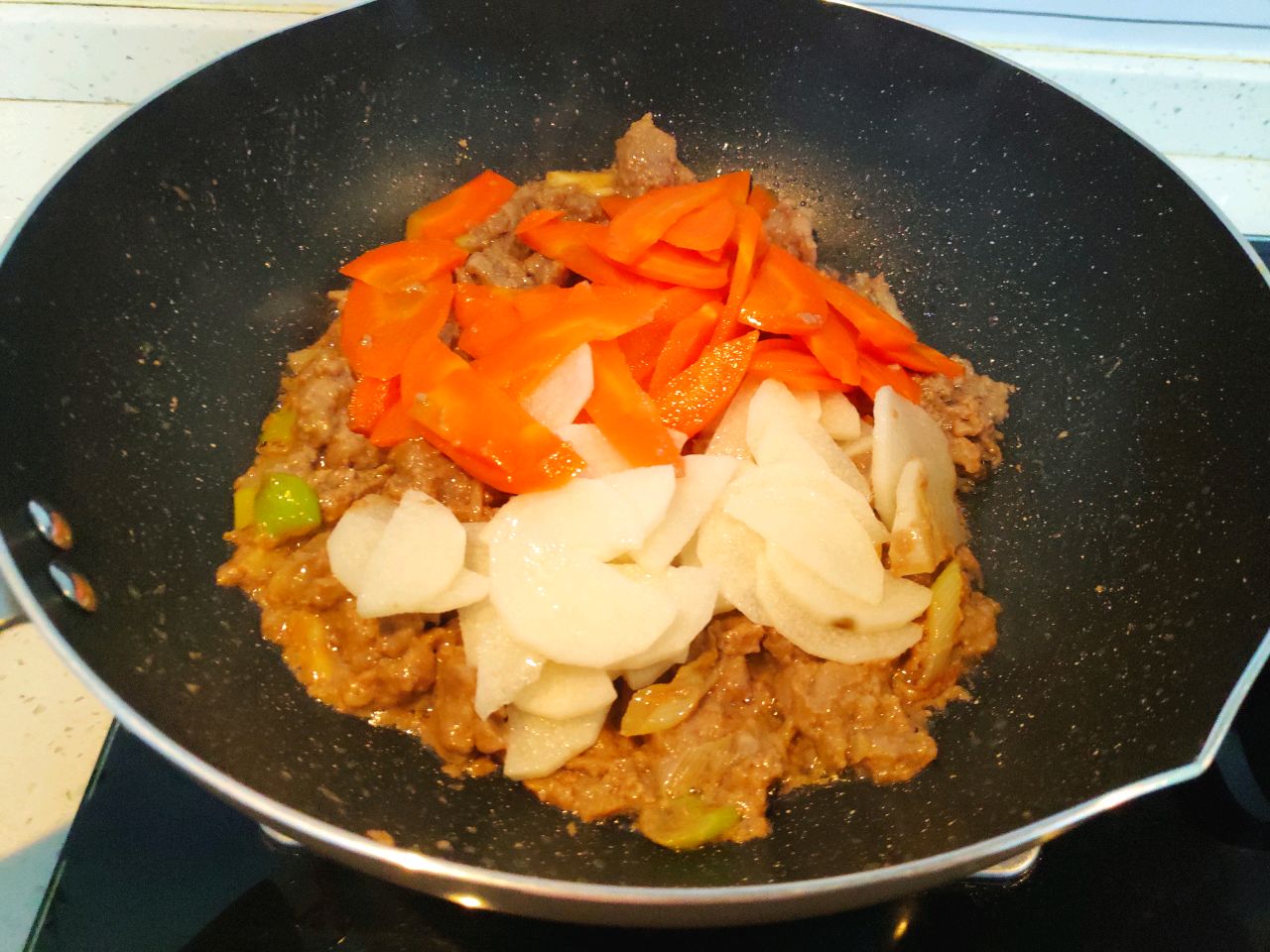 蚝油牛肉#李锦记旧庄蚝油