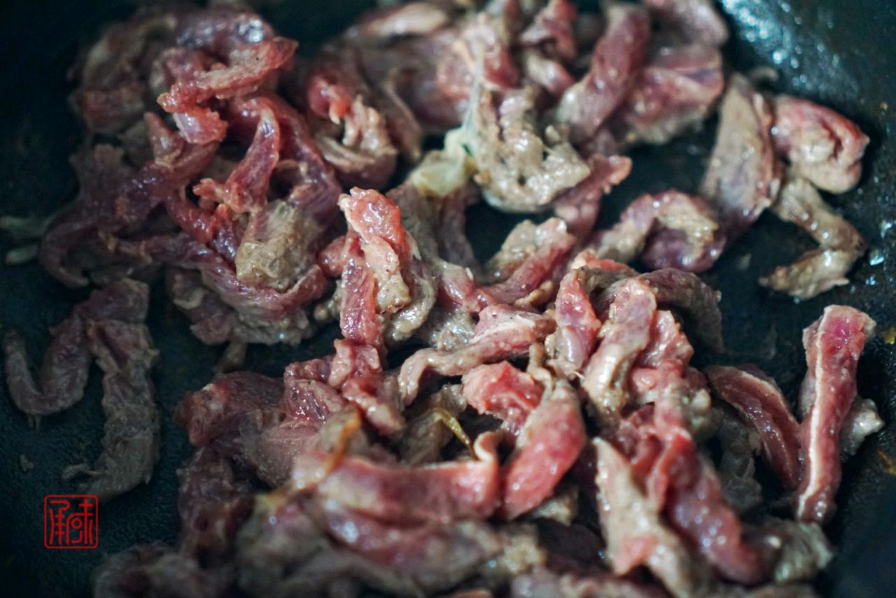 蚝油牛肉丝