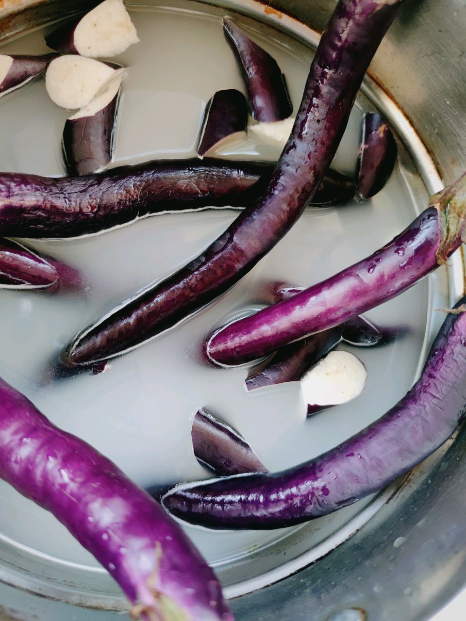 蚝油茄子煲