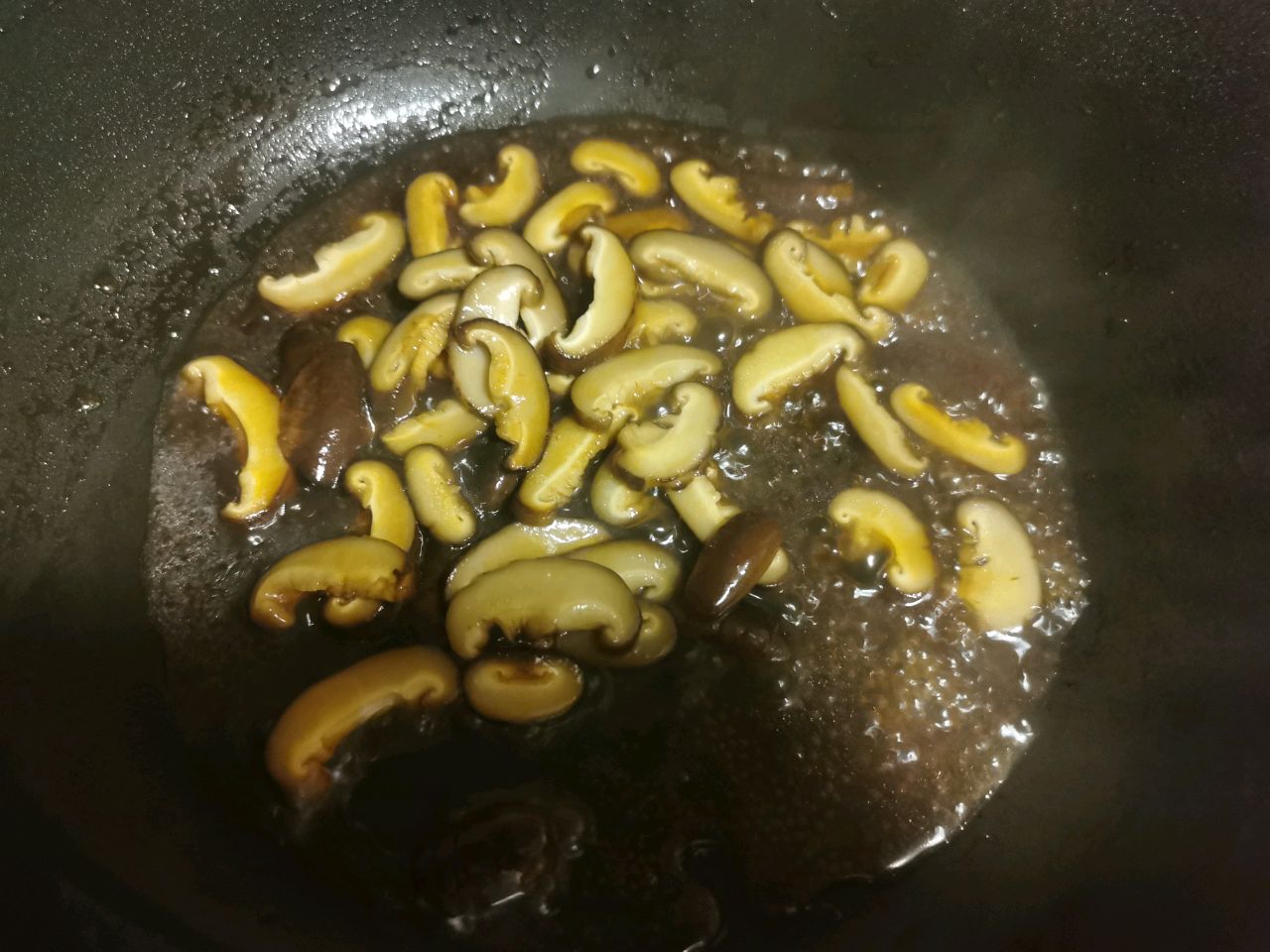 耗油青菜香菇