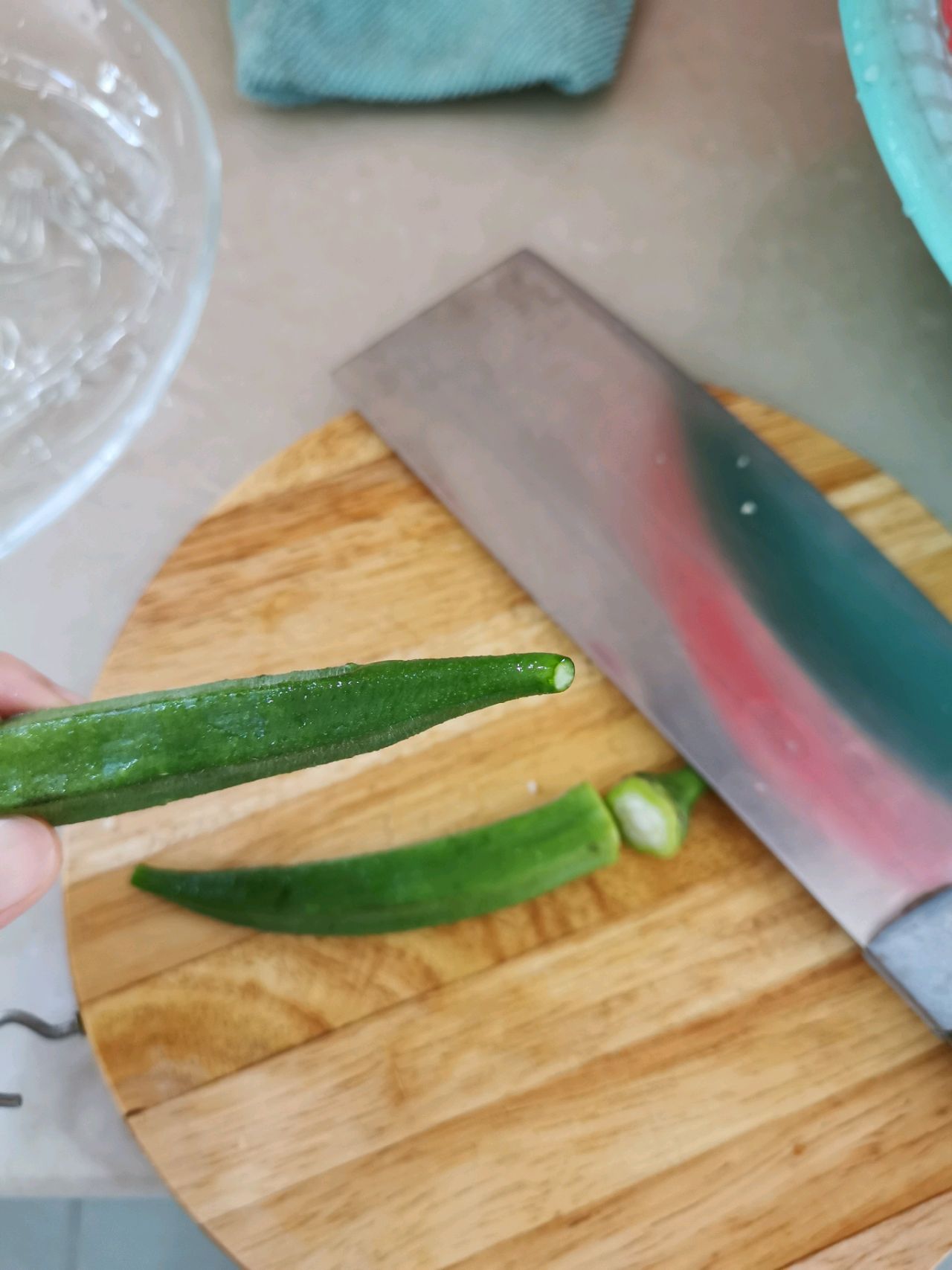 蚝油秋葵