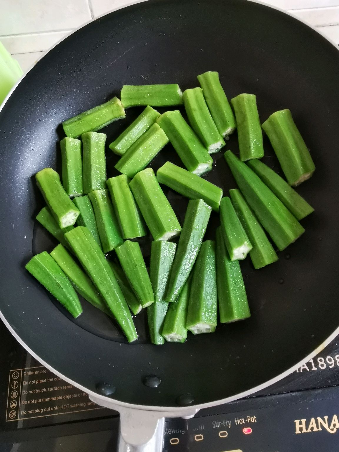 蚝油秋葵