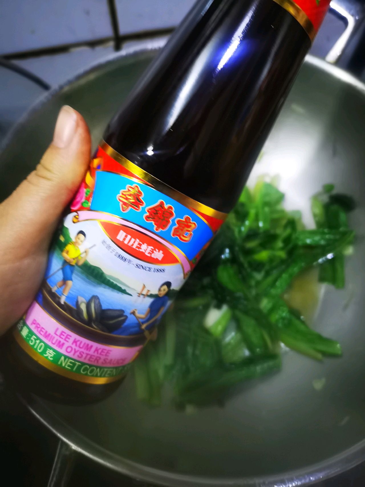 蚝油烧油麦菜