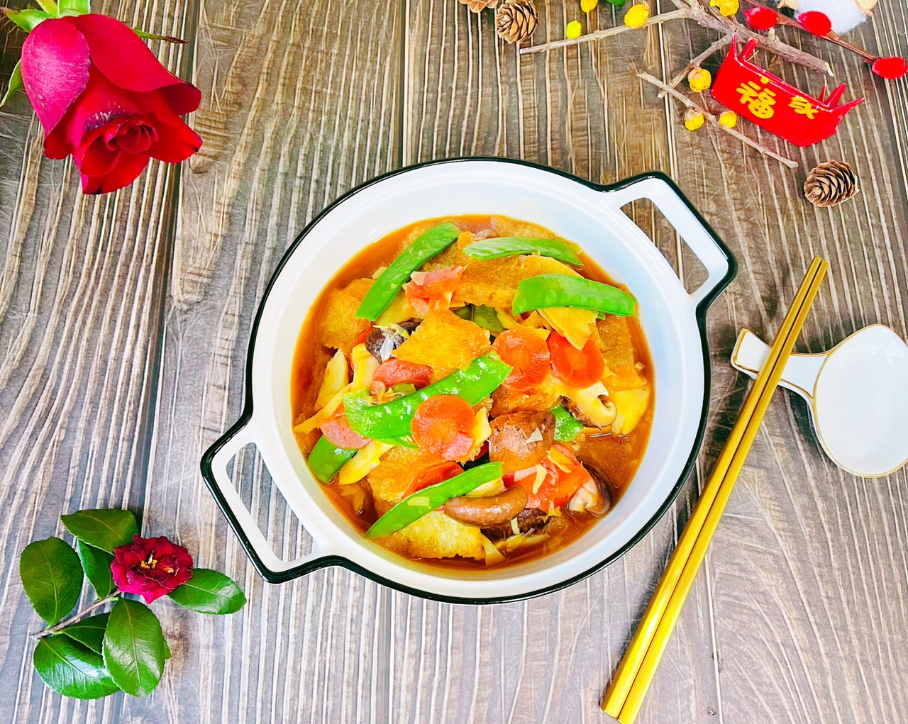 蚝油什锦小炒