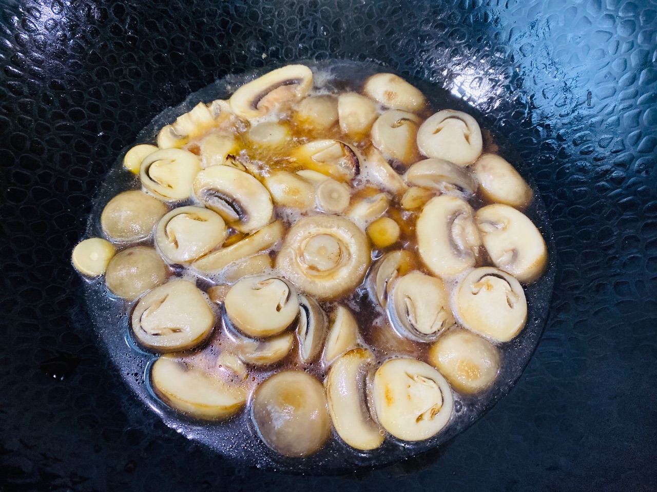 蚝油双菇