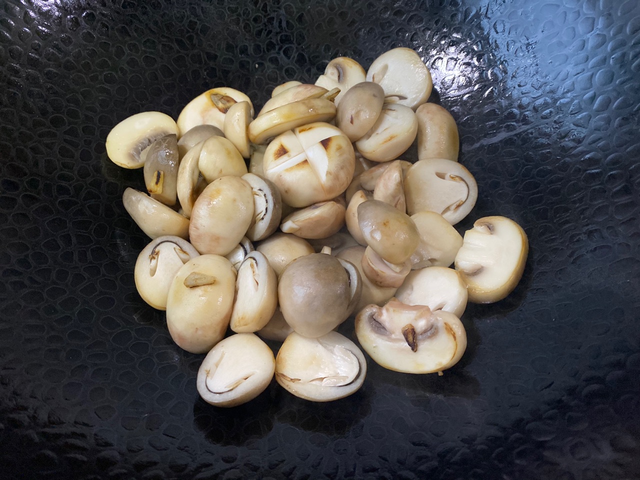 蚝油双菇