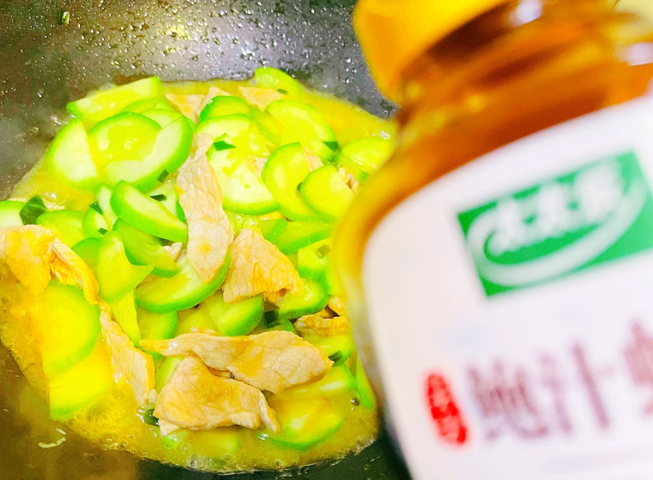 蚝油西葫芦肉片