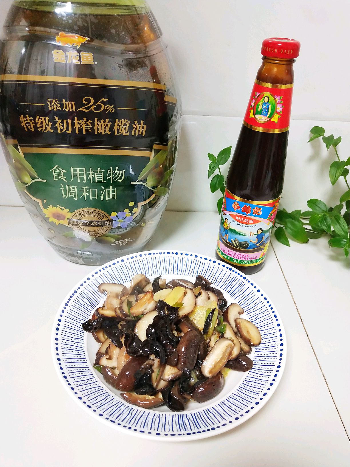 蚝油香菇