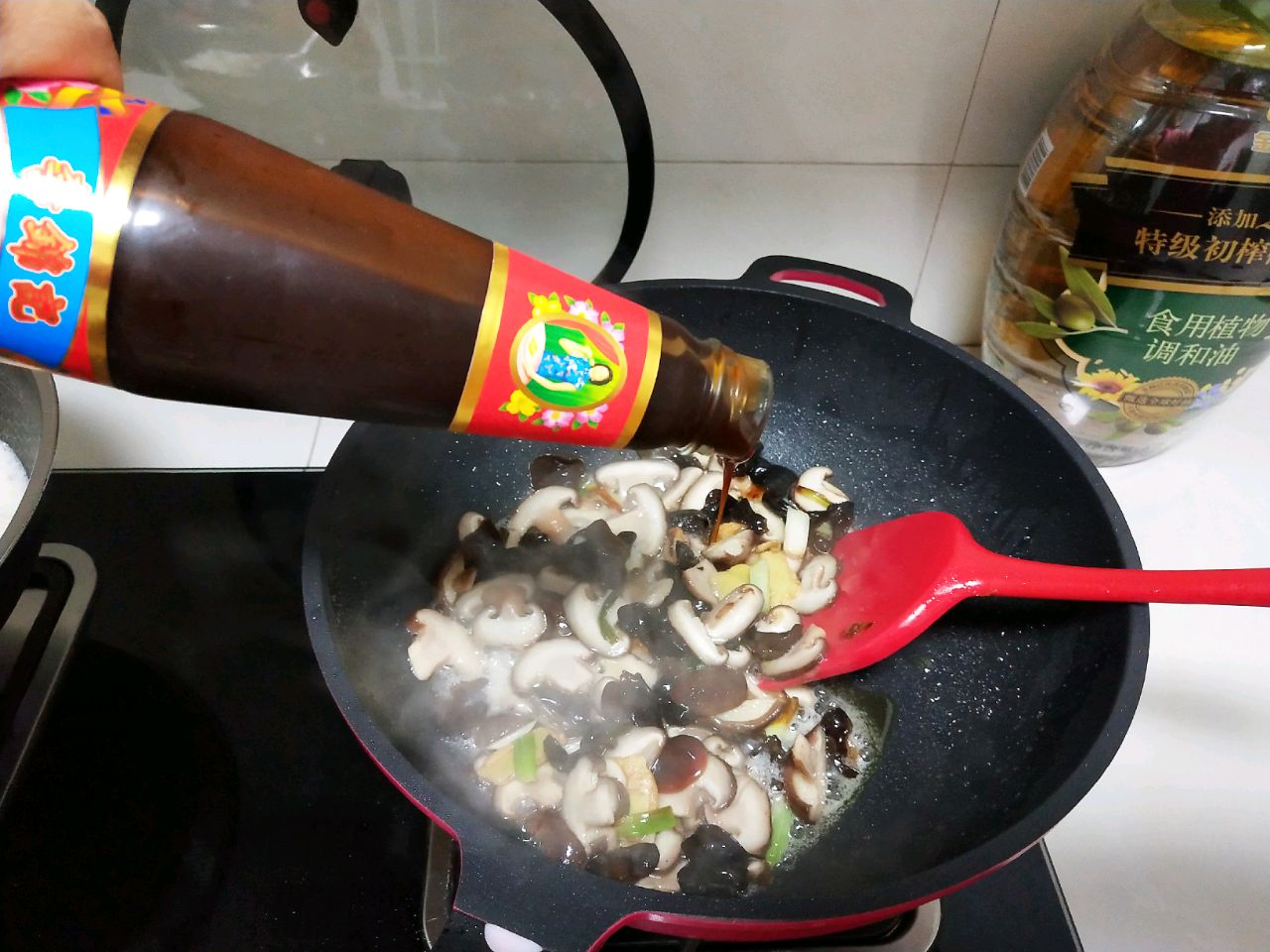 蚝油香菇