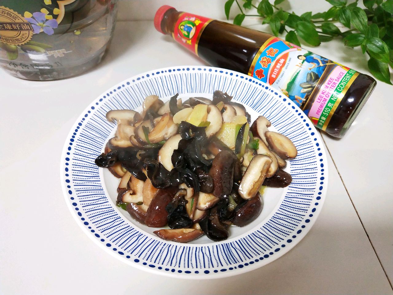 蚝油香菇