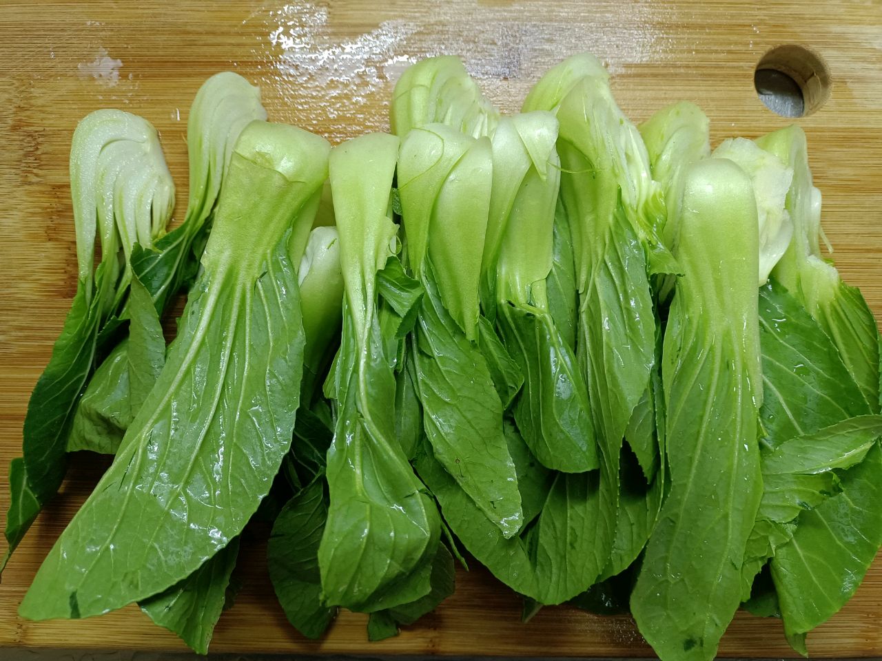 蚝油香菇扒油菜