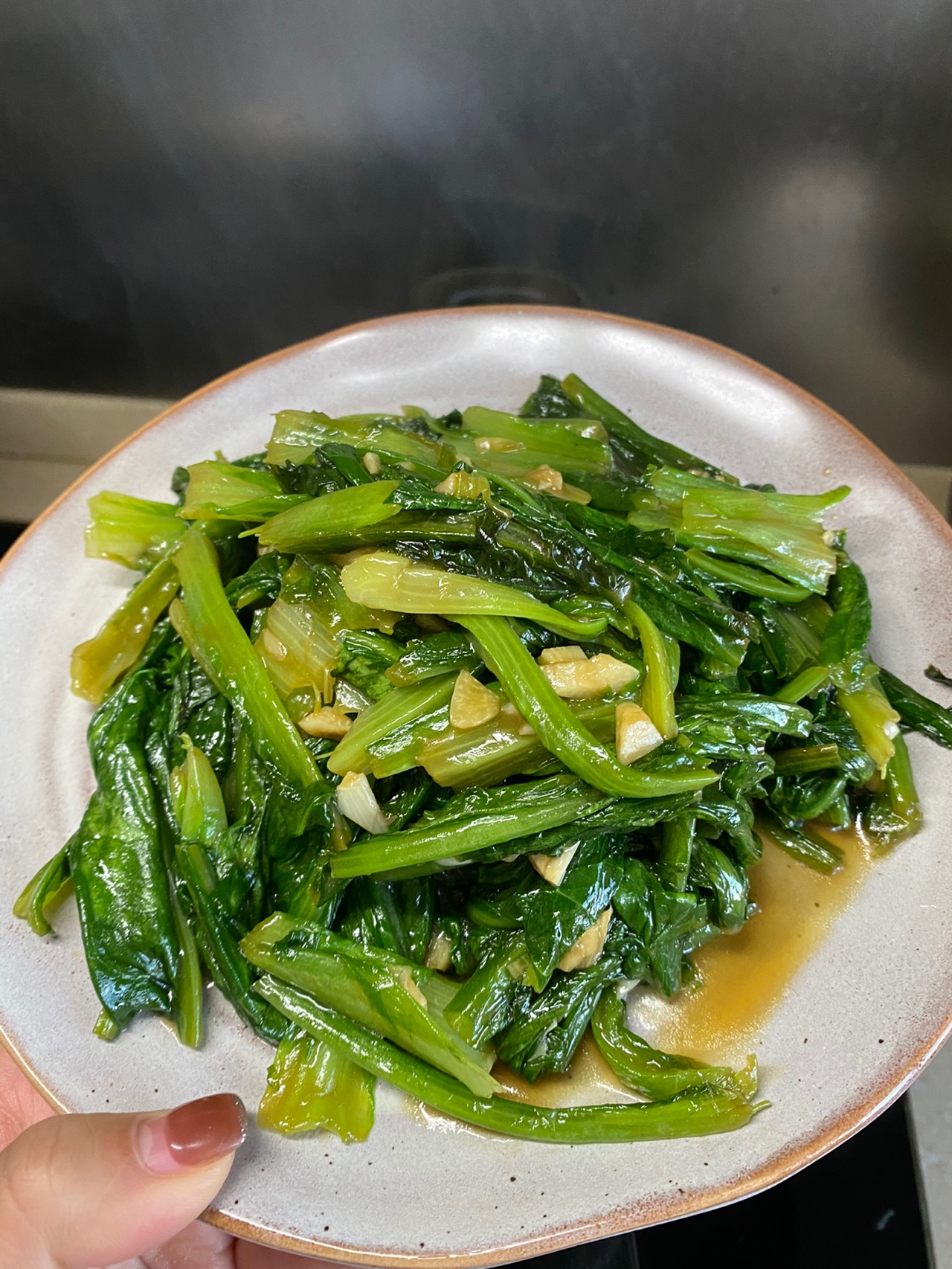 蚝油油麦菜